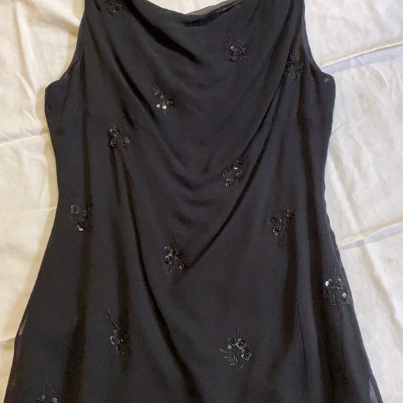 Esprit De Corp black short sleeve dress size 7/8 - Picture 6 of 9